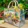 Jimmy Buffett Leather Handbag