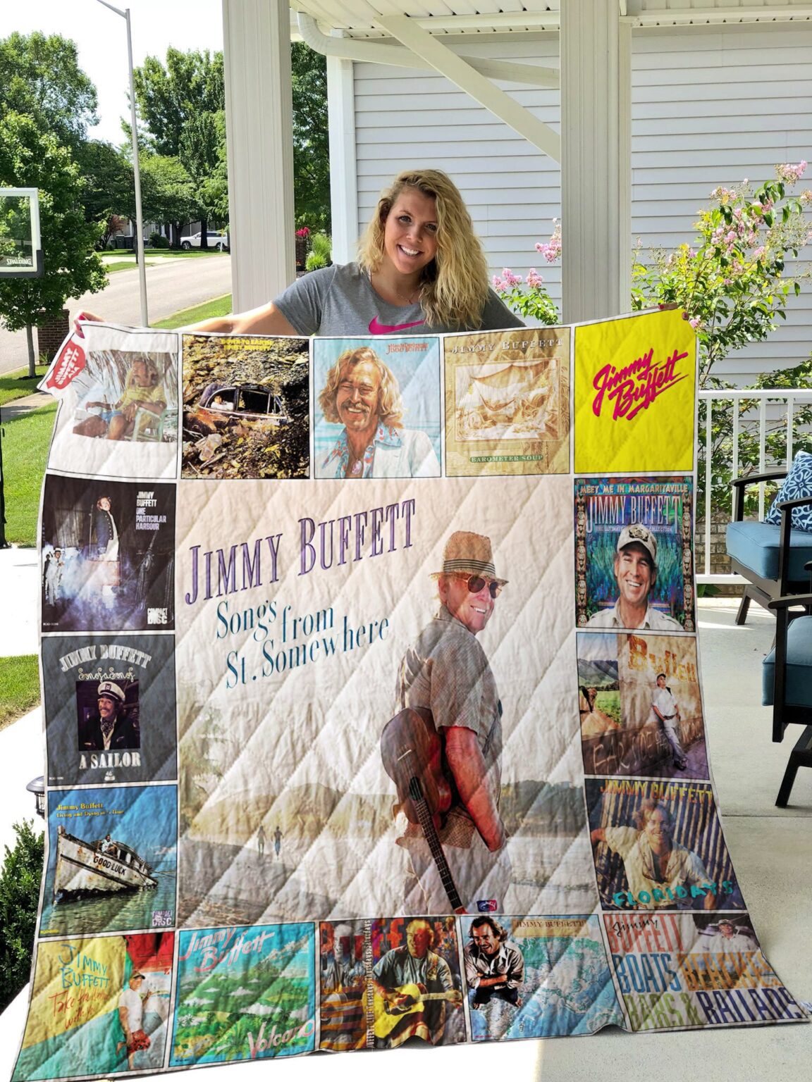 Jimmy Buffett Lover Blanket 1 Jimmy Buffett Lover Blanket