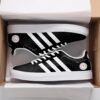 John Lennon Black Stan Smith Shoes
