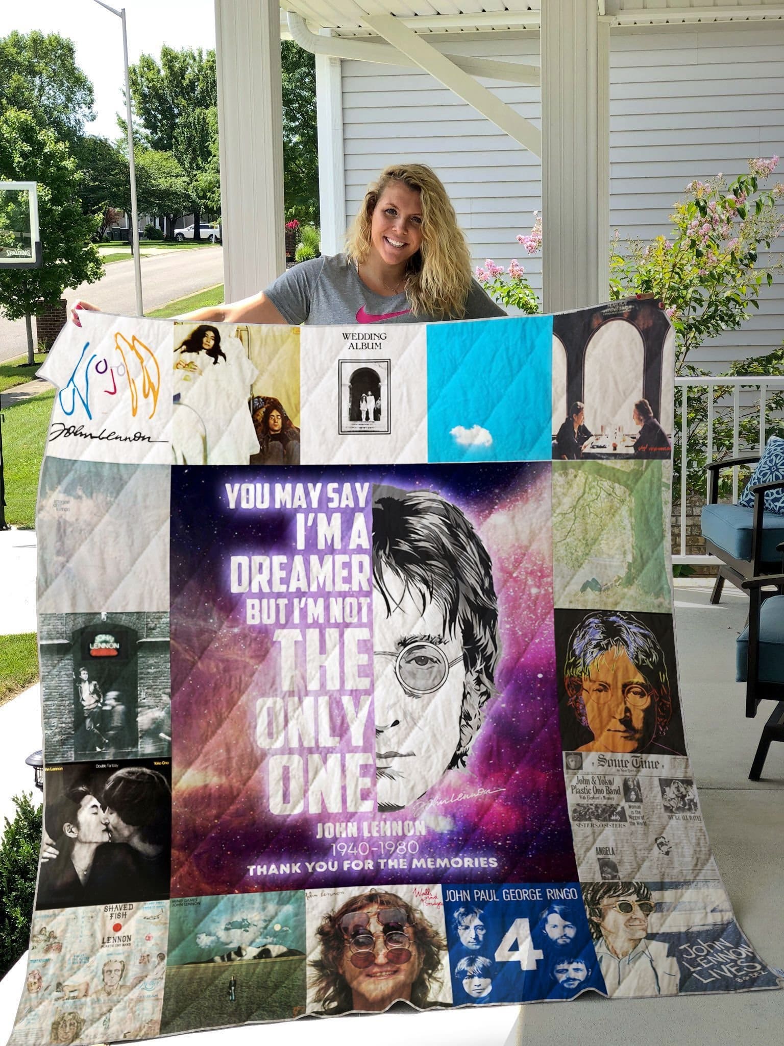 John Lennon Blanket 1 John Lennon Blanket