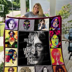 John Lennon Lover Blanket