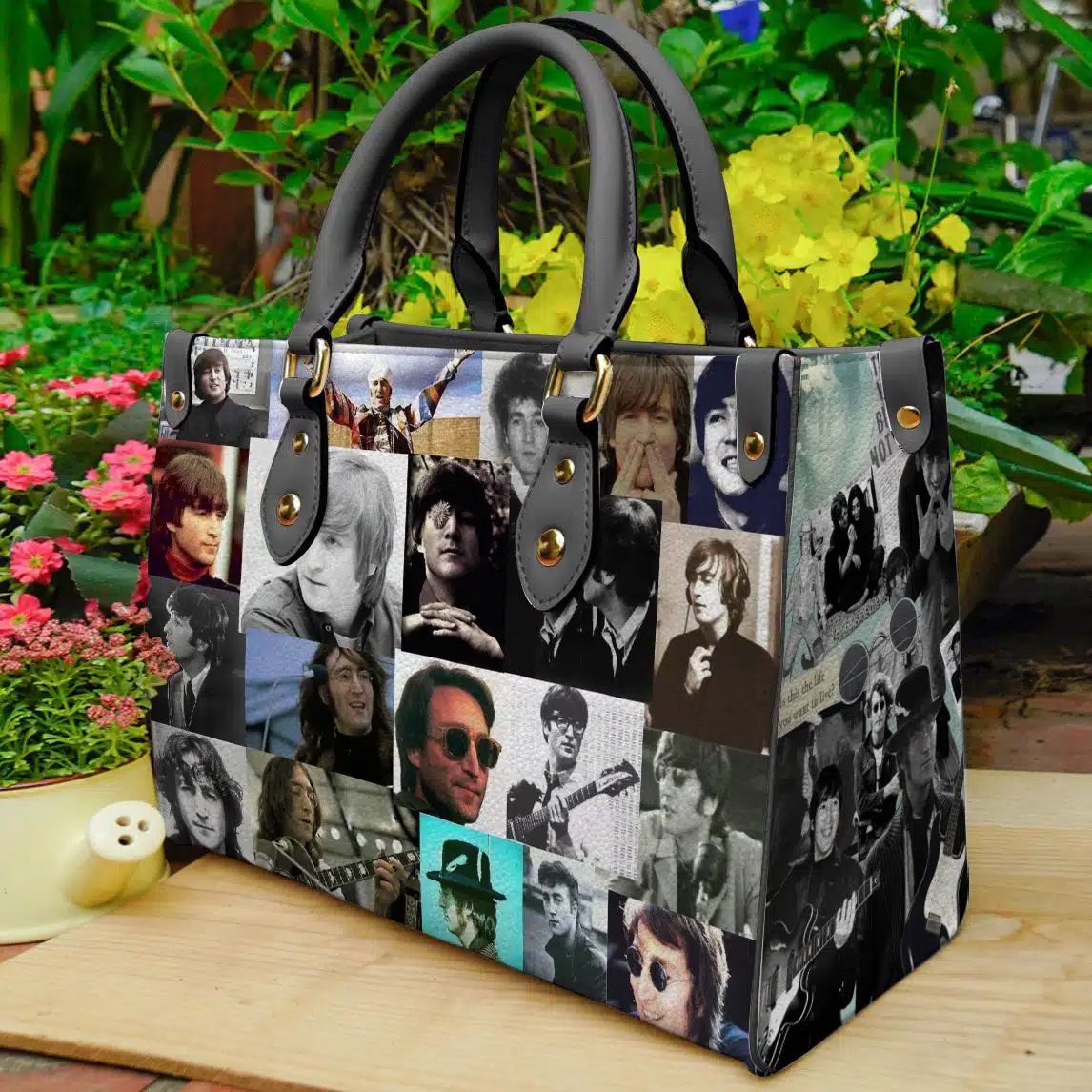 John Lennon Lover Leather Handbag 1 John Lennon Lover Leather Handbag