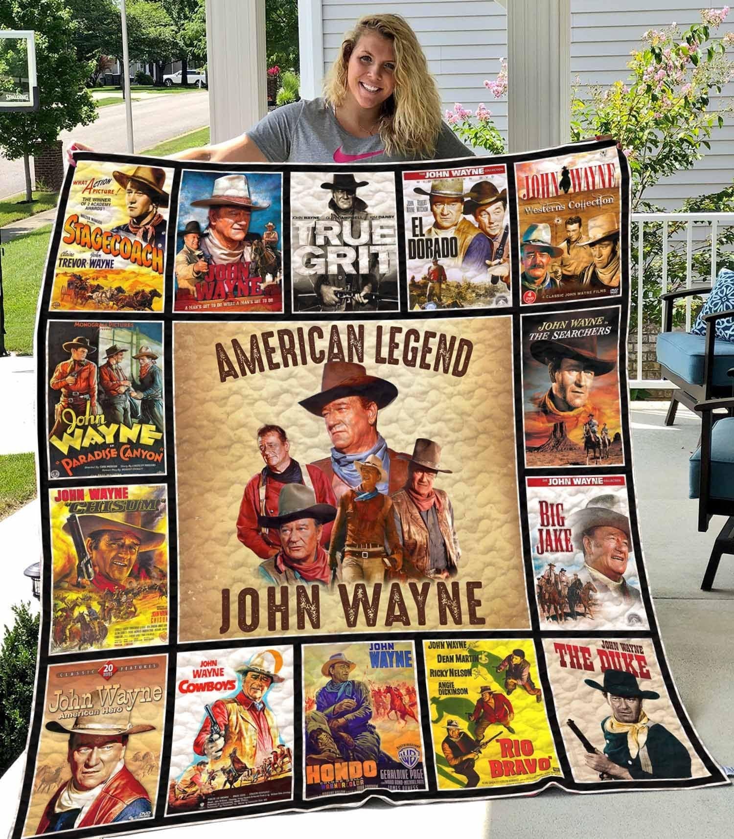 John Wayne Legend Blanket 1 John Wayne Legend Blanket