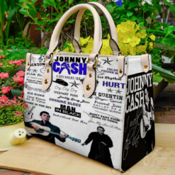Johnny Cash A2 Leather Handbag