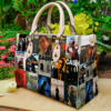 Johnny Cash A4 Leather Handbag