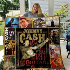 Johnny Cash Lover A1 Blanket