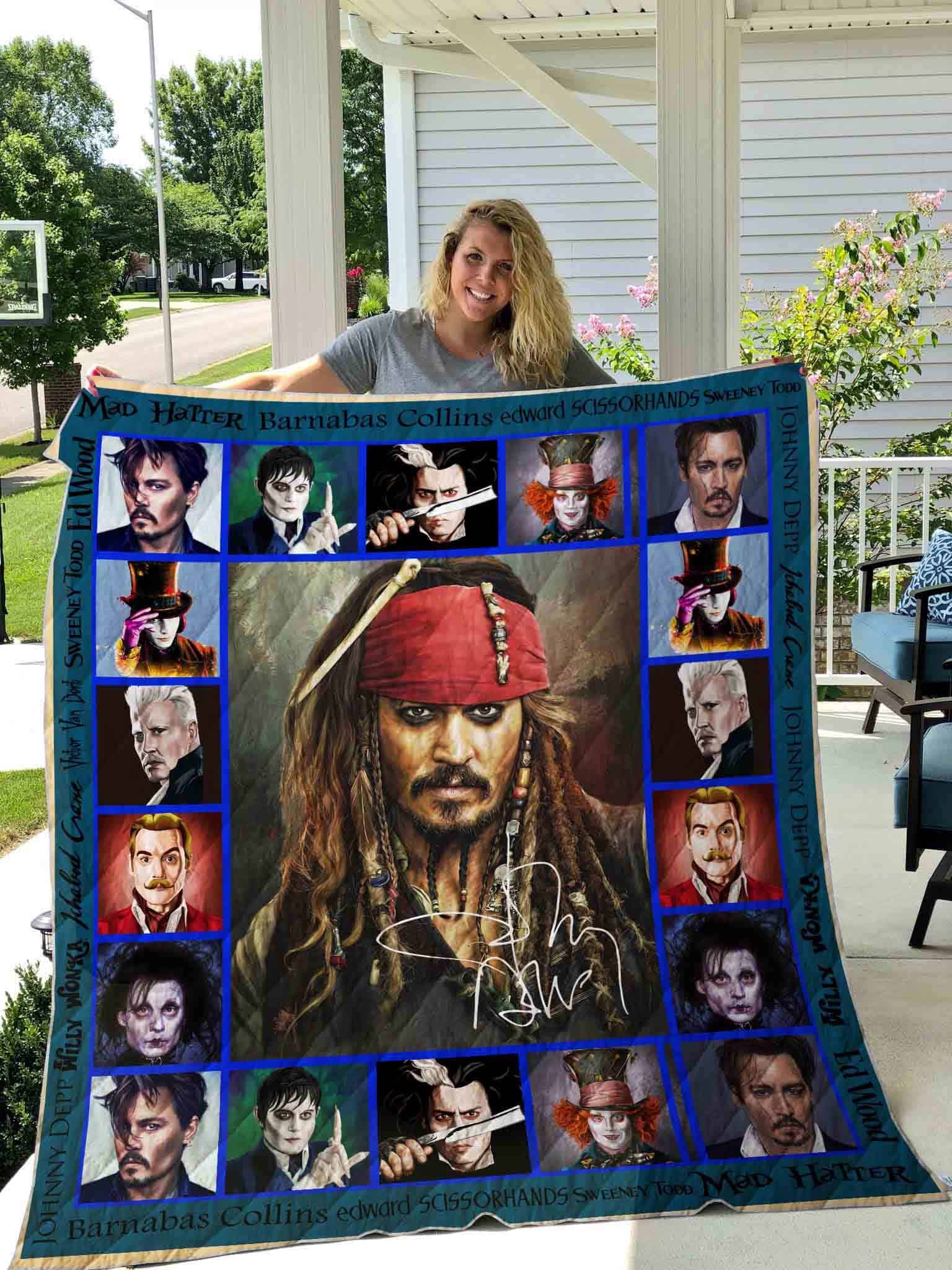Johnny Depp Blanket 1 Johnny Depp Blanket
