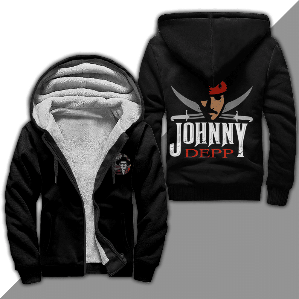 Johnny Depp Fleece Jacket 1 Johnny Depp Fleece Jacket