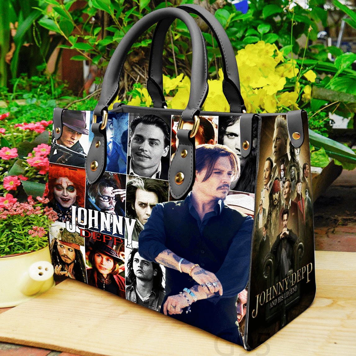 Johnny Depp G4 Leather Handbag 1 Johnny Depp G4 Leather Handbag