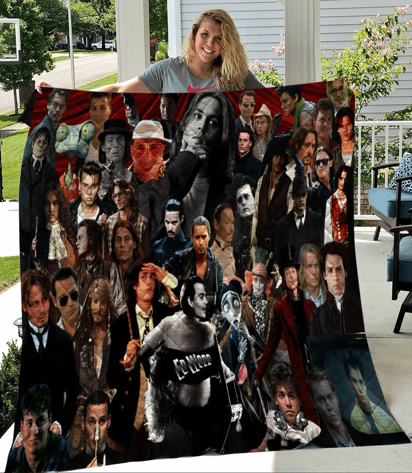 Johnny Depp Love 1 Blanket 1 Johnny Depp Love 1 Blanket