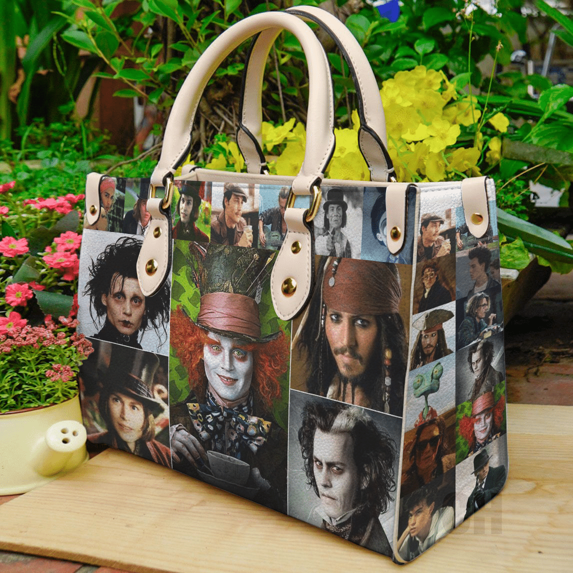 Johnny Depp Lover Leather Handbag 1 Johnny Depp Lover Leather Handbag