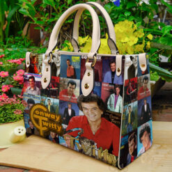 Johnny Mathis Leather Handbag