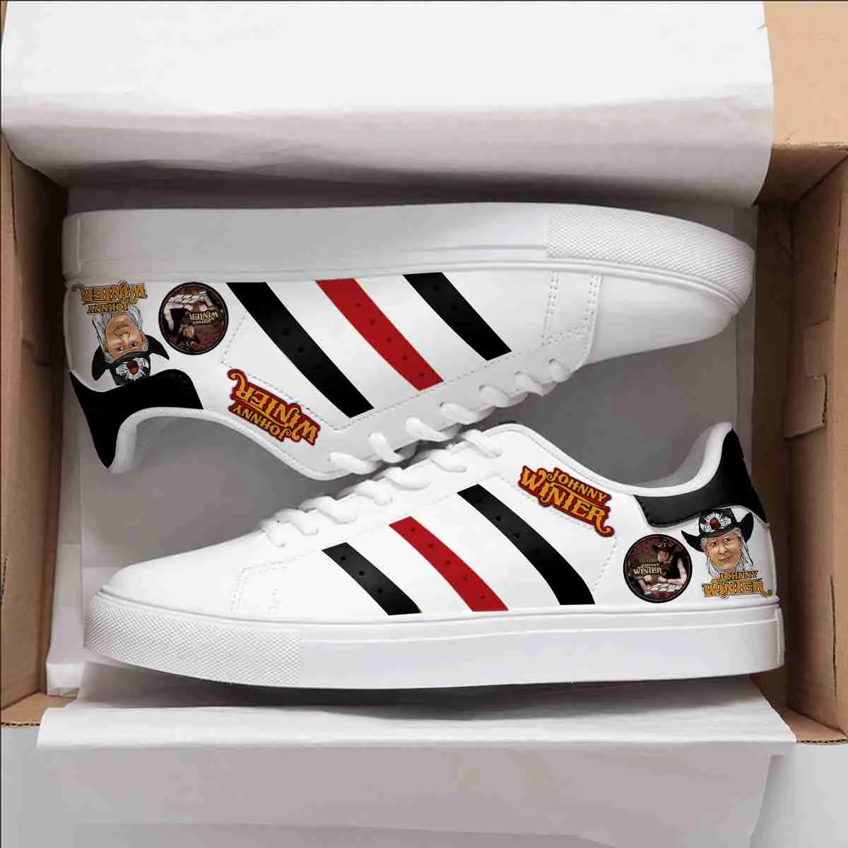 Johnny Winter Stan Smith Shoes 1 Johnny Winter Stan Smith Shoes