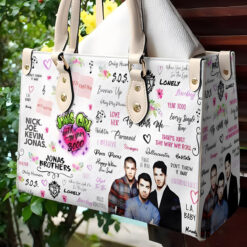 Jonas Brothers Leather Handbag
