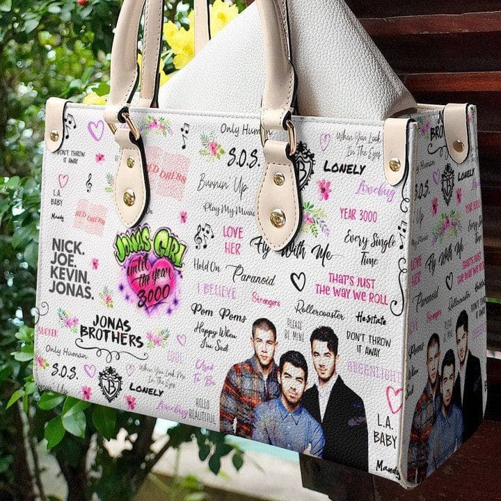 Jonas Brothers Leather Handbag 1 Jonas Brothers Leather Handbag