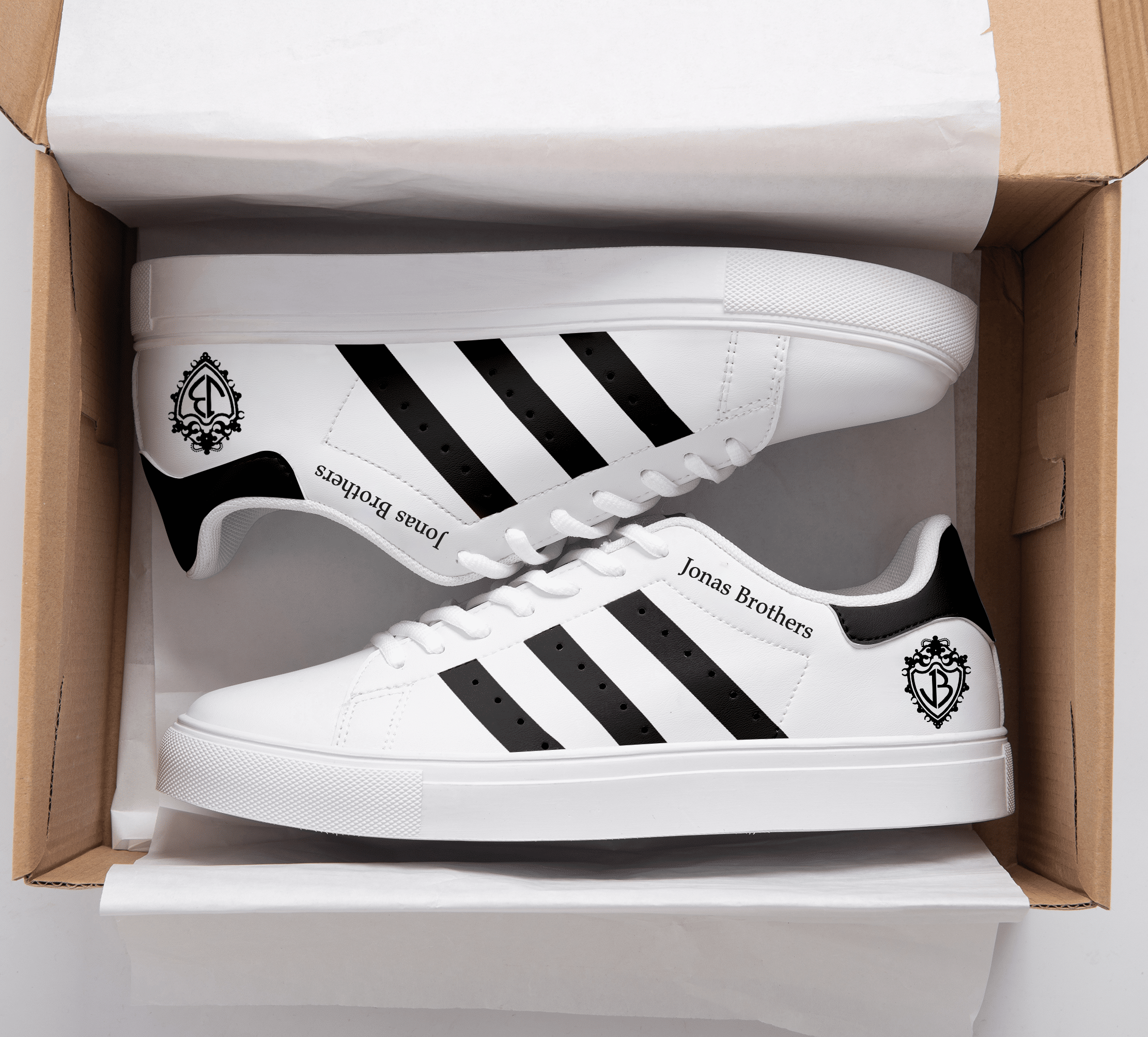 Jonas Brothers Stan Smith Shoes 1 Jonas Brothers Stan Smith Shoes