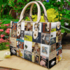 Joni Mitchell Leather Handbag
