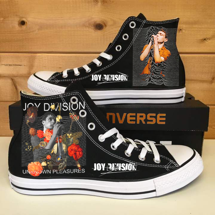 Joy Division High Top Shoes 1 Joy Division High Top Shoes