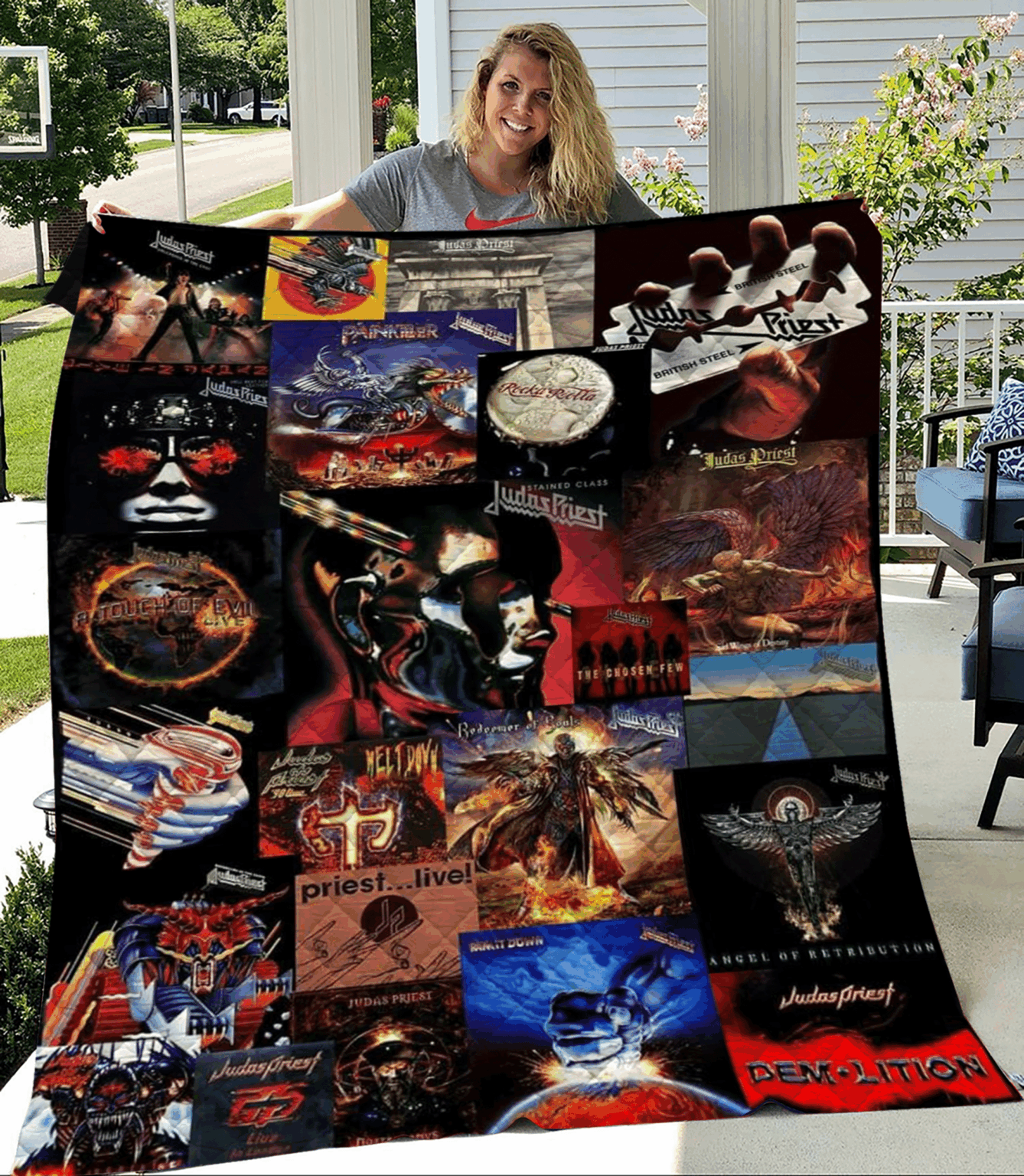 Judas Priest Band Love 1 Blanket 1 Judas Priest Band Love 1 Blanket