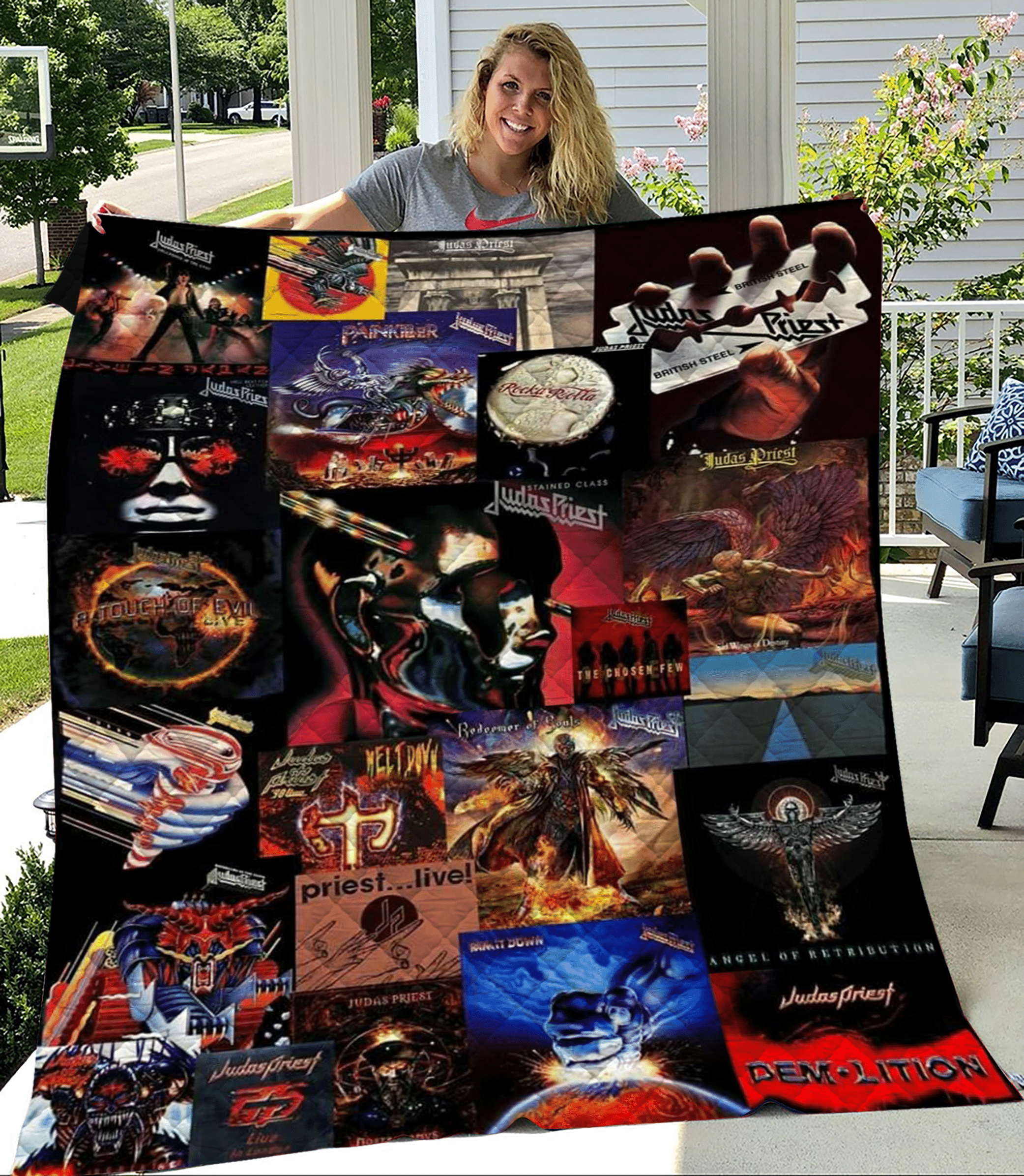 Judas Priest Band Love 1 Blanket 1 Judas Priest Band Love 1 Blanket