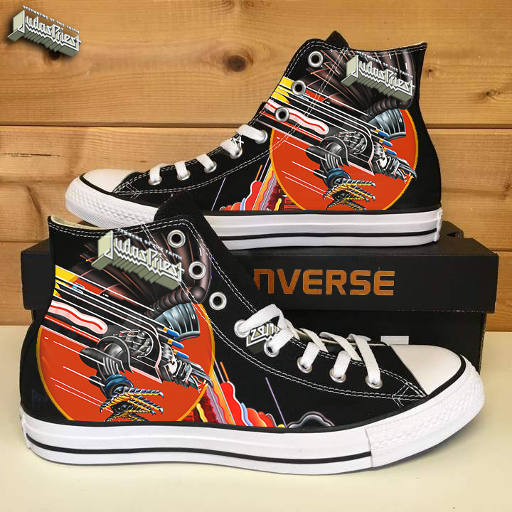 Judas Priest High Top Shoes 1 Judas Priest High Top Shoes