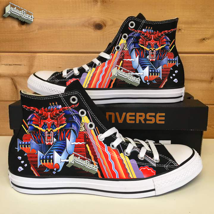Judas Priest High Top Shoes 1 Judas Priest High Top Shoes