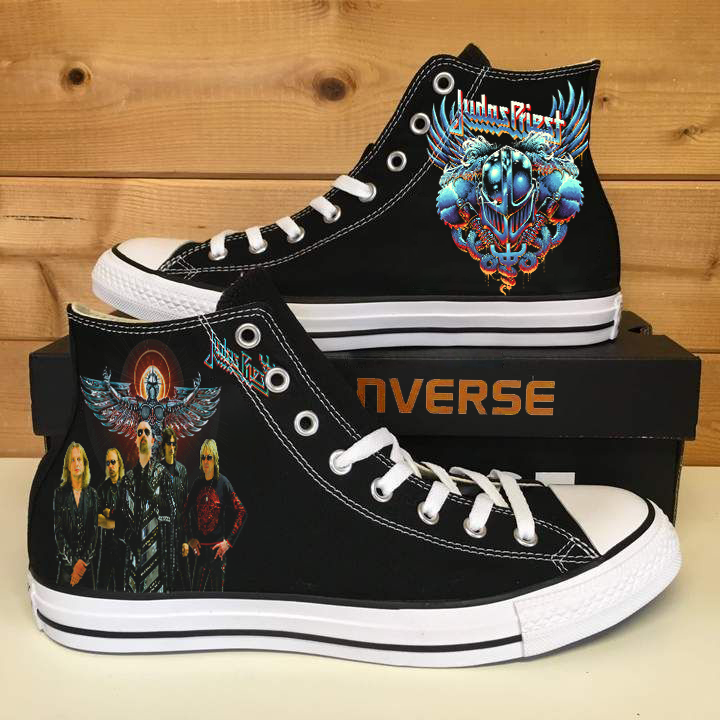 Judas Priest High Top Shoes 1 Judas Priest High Top Shoes