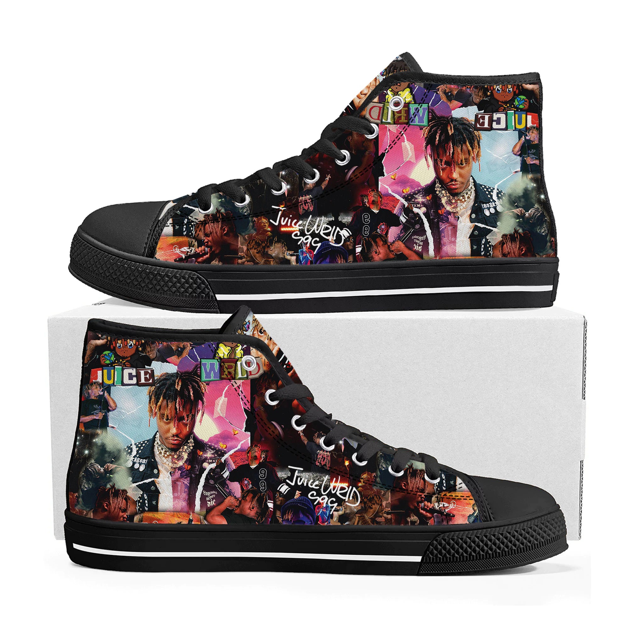 Juice Wrld Lover G0 High Top Shoes 1 Juice Wrld Lover G0 High Top Shoes