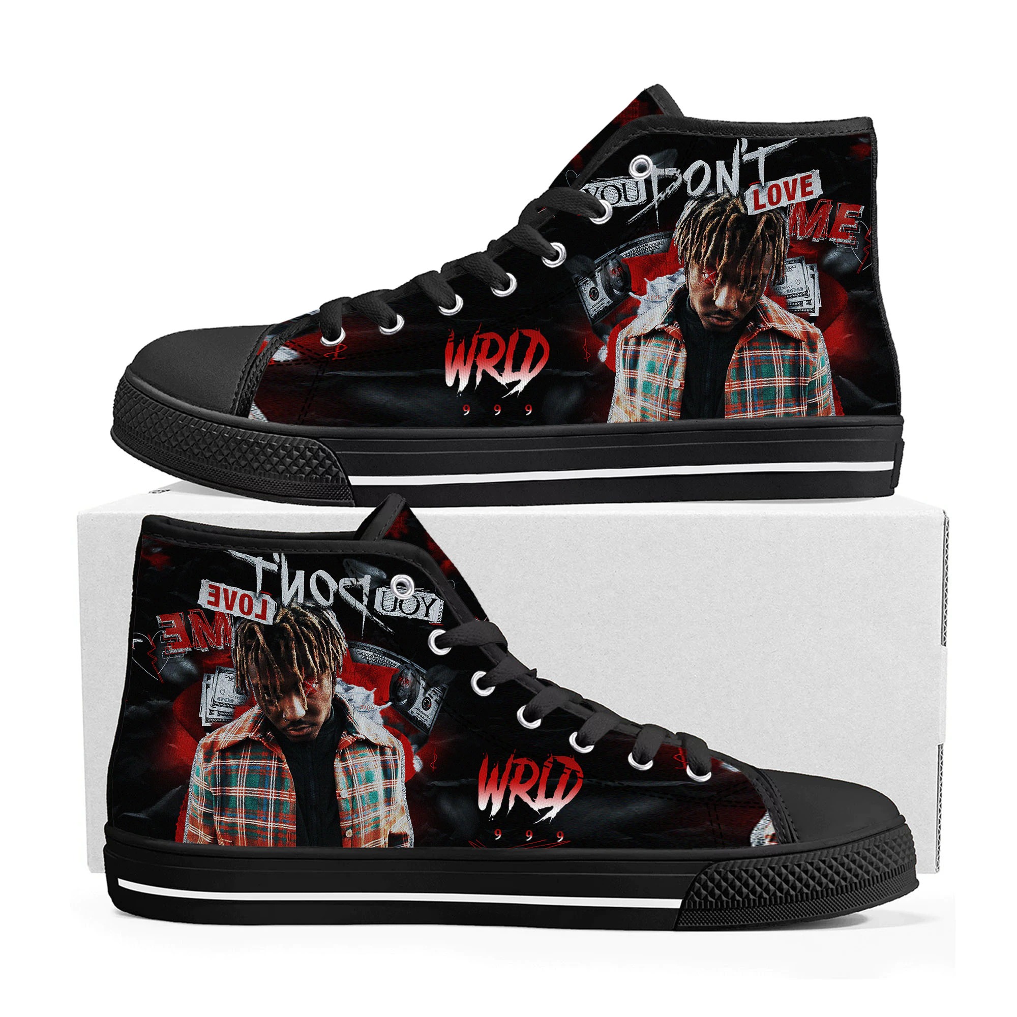 Juice Wrld Lover High Top Shoes 1 Juice Wrld Lover High Top Shoes