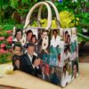 Julio Iglesias Leather Handbag