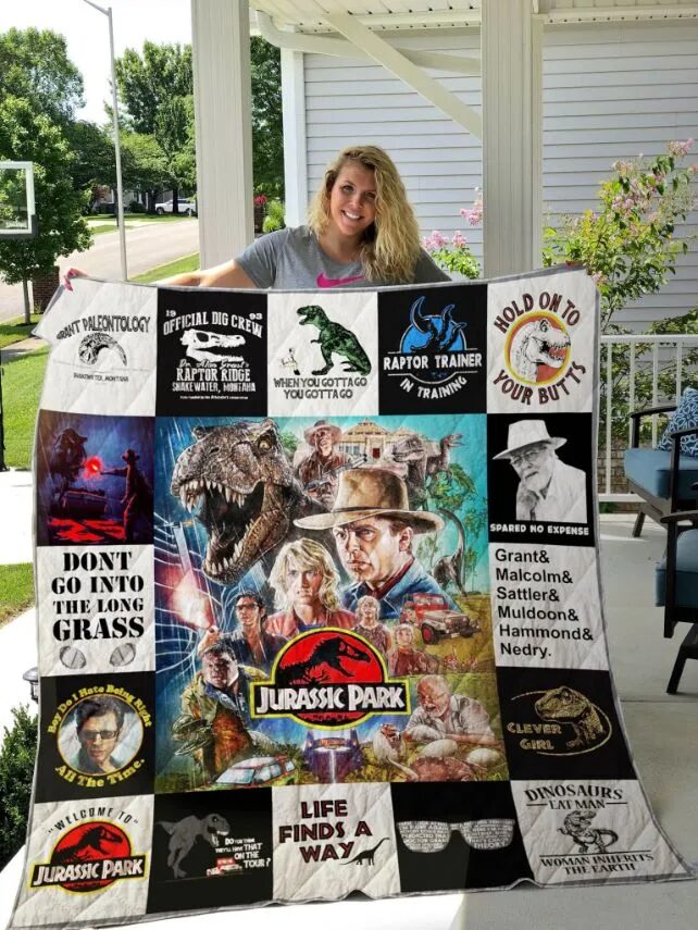 Jurassic Park Blanket 1 Jurassic Park Blanket