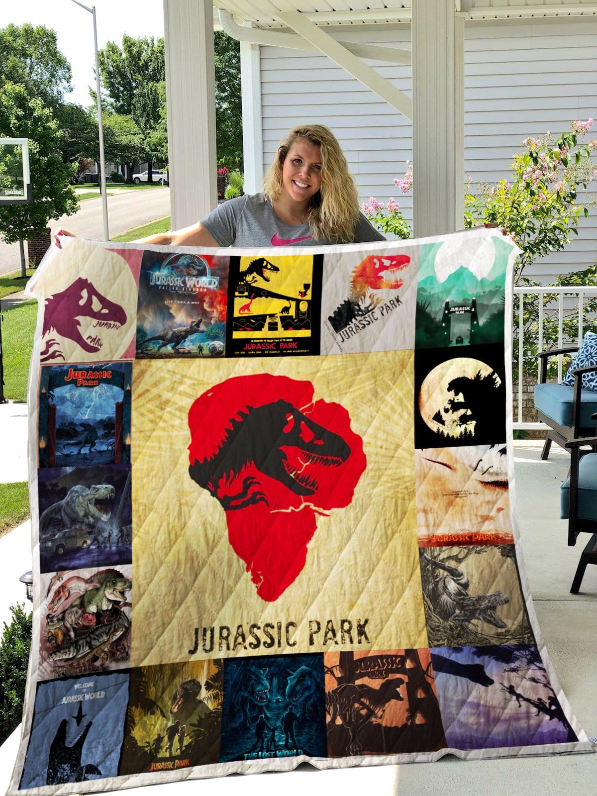 Jurassic Park Blanket 1 Jurassic Park Blanket