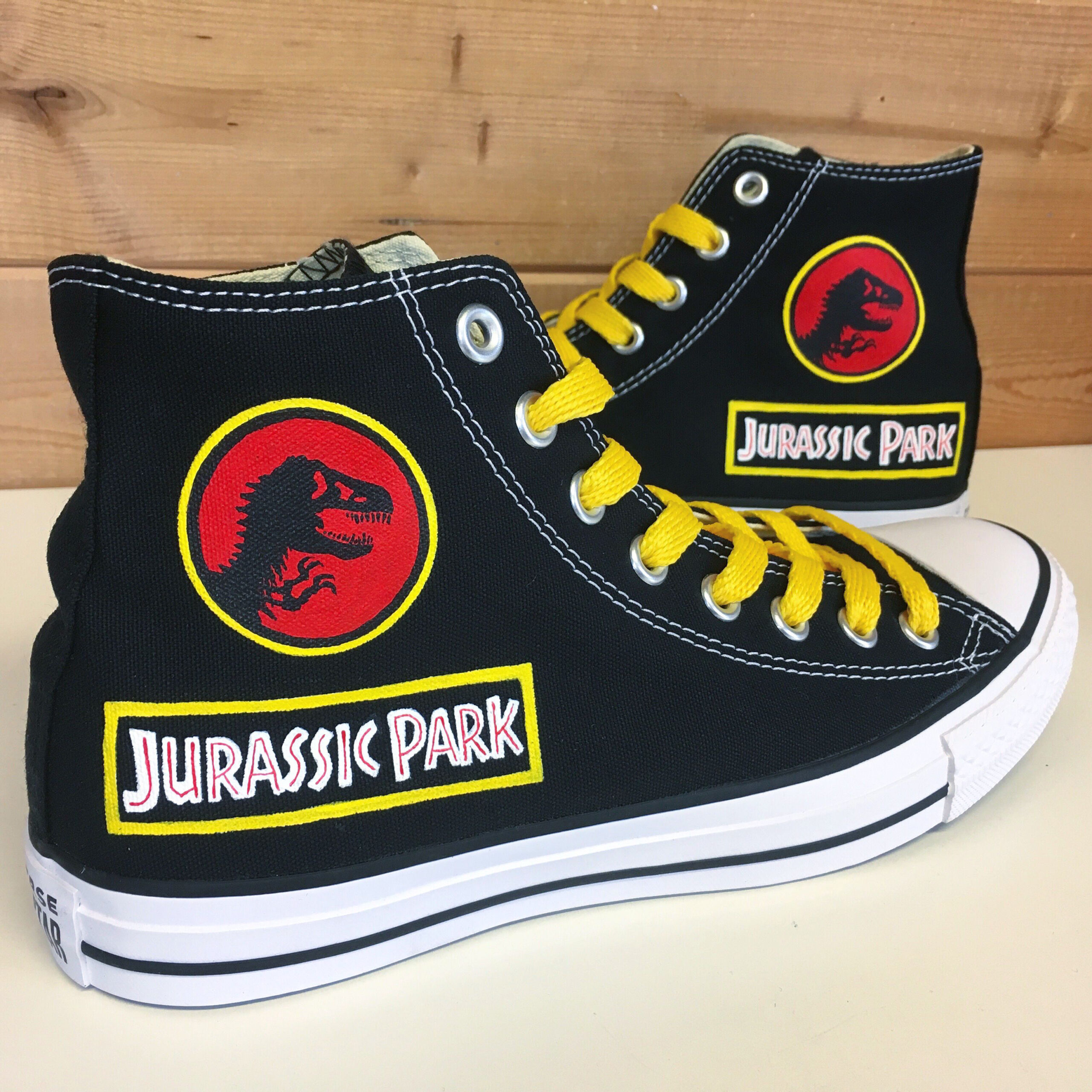 Jurassic Park High Top Shoes 1 Jurassic Park High Top Shoes
