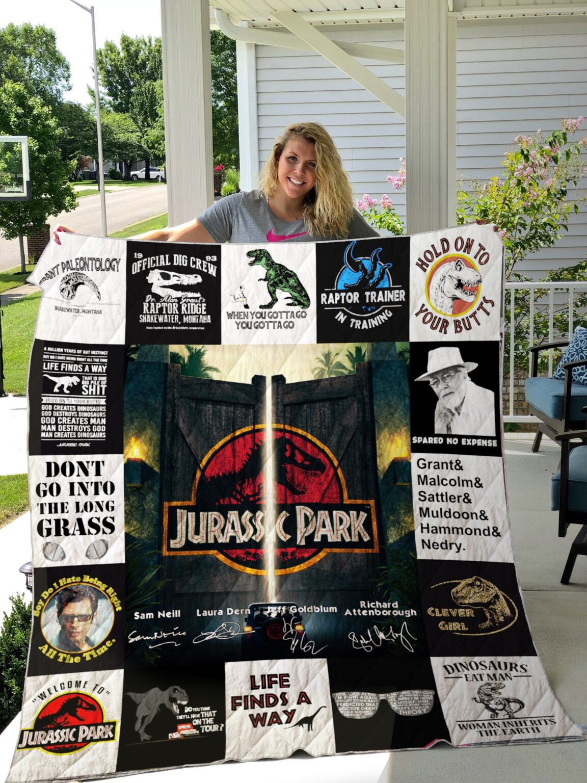 Jurassic Park Lover Blanket 1 Jurassic Park Lover Blanket