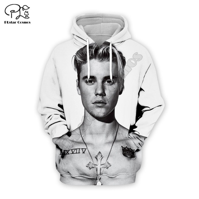 Justin Bieber A1 Hoodie Zip Hoodie 3D 1 Justin Bieber A1 Hoodie Zip Hoodie 3D