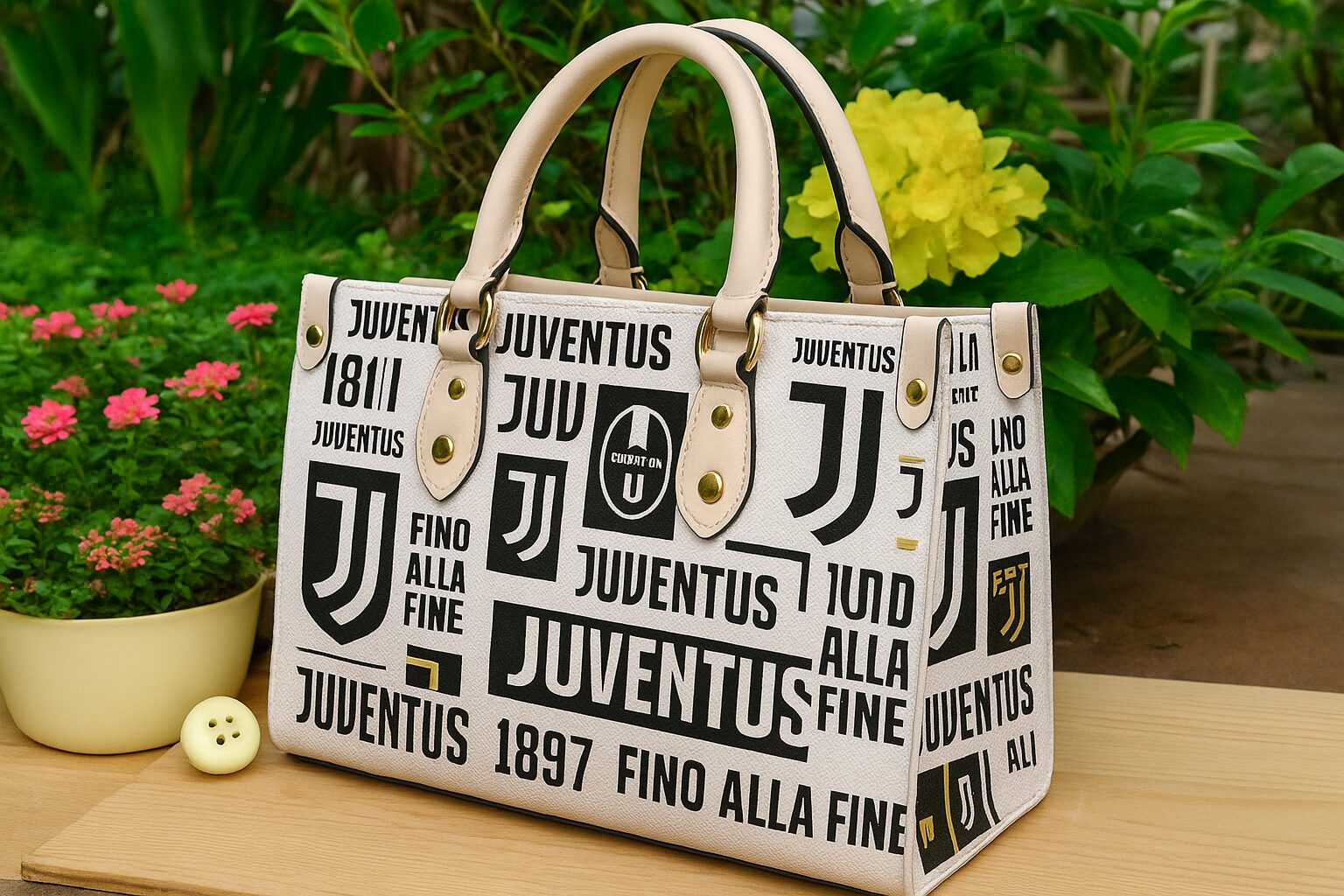 Juventus Leather Handbag 1 Juventus Leather Handbag