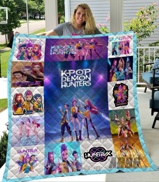 K-pop Demon Hunter Blanket 1 K-pop Demon Hunter Blanket