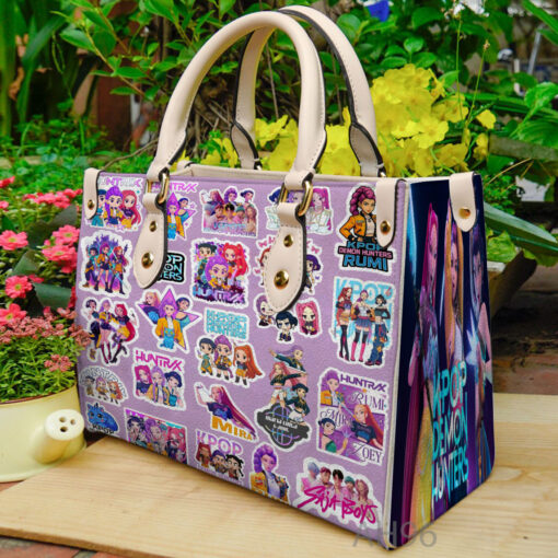 K-pop Demon Hunter Leather Handbag 1 K-pop Demon Hunter Leather Handbag