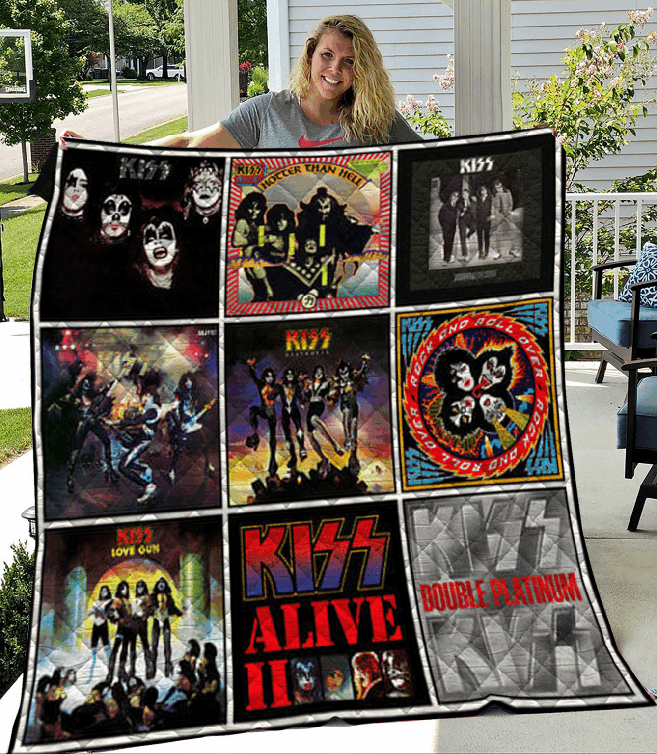 KISS Band Blanket 1 KISS Band Blanket