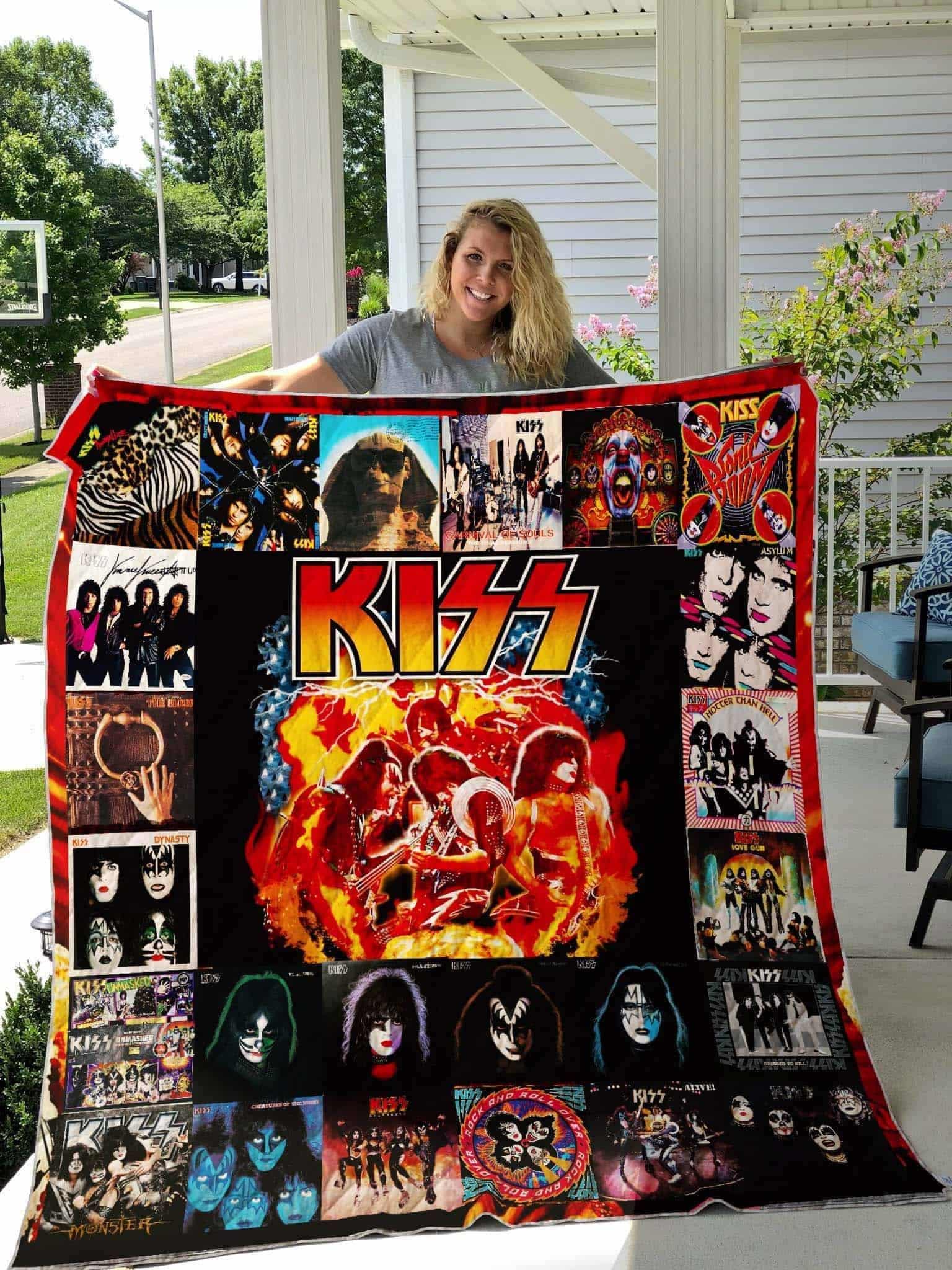 KISS Band Blanket 1 KISS Band Blanket