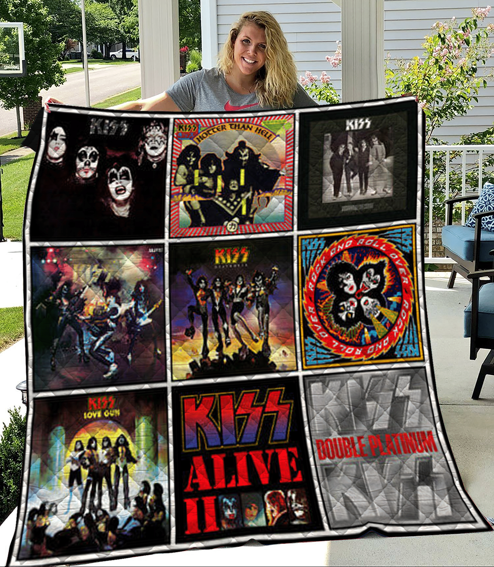 KISS Band Blanket 1 KISS Band Blanket