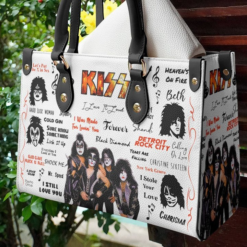 KISS Band Leather Handbag
