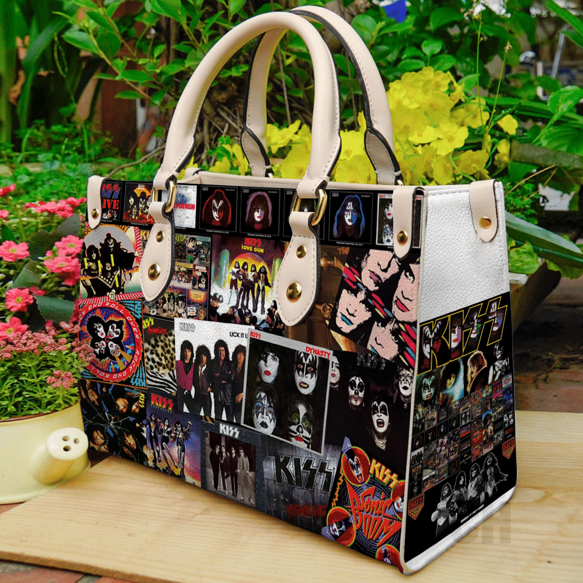 KISS Band Leather Handbag 1 KISS Band Leather Handbag
