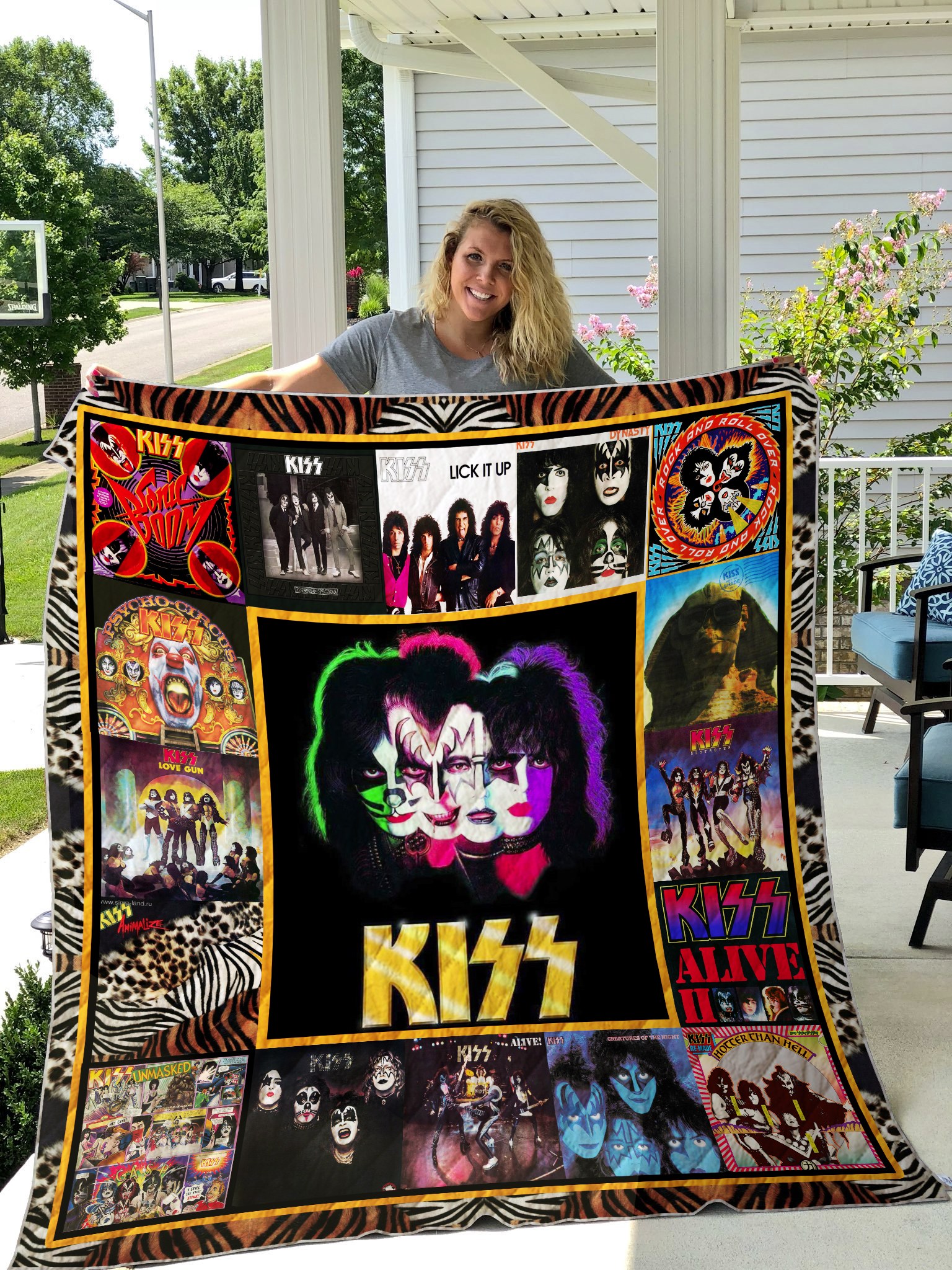 KISS Band Lover Blanket 1 KISS Band Lover Blanket