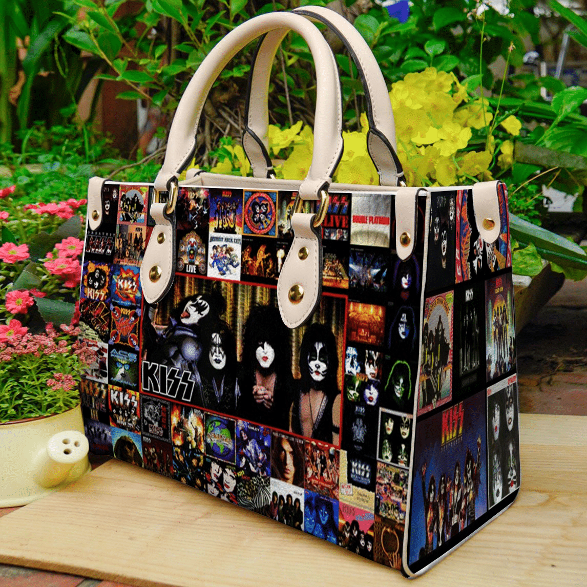 KISS Leather Handbag 1 KISS Leather Handbag