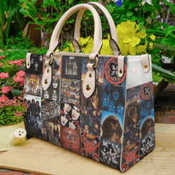 KISS Lover Leather Handbag