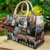 Kansas Band Leather Handbag