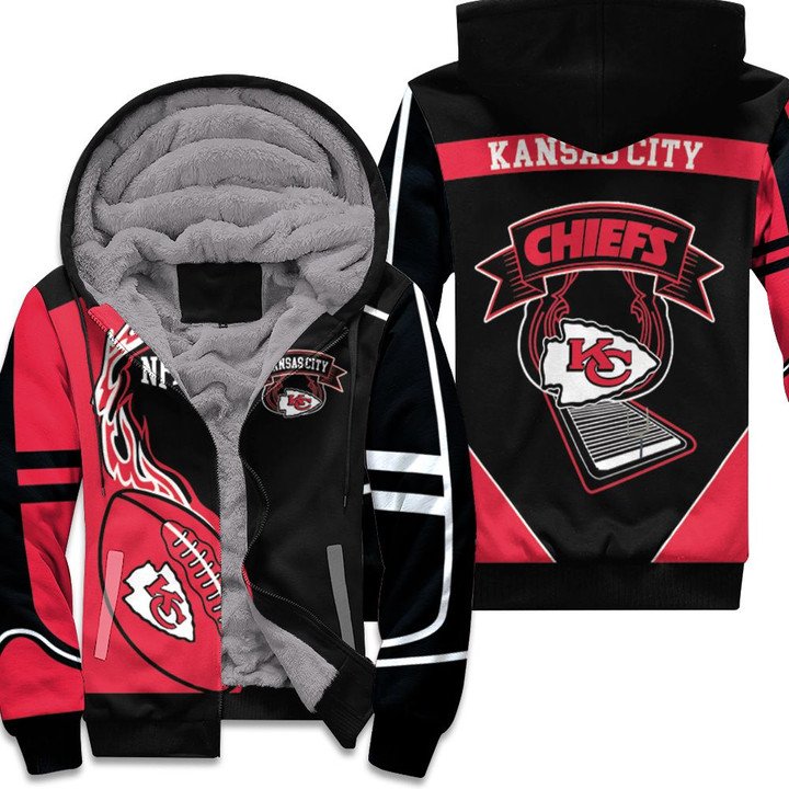 Kansas City Chiefs 1 Fleece Jacket 1 Kansas City Chiefs 1 Fleece Jacket