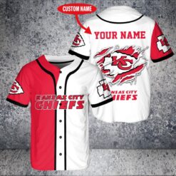 Kansas City Chiefs 3D Baseball Jersey