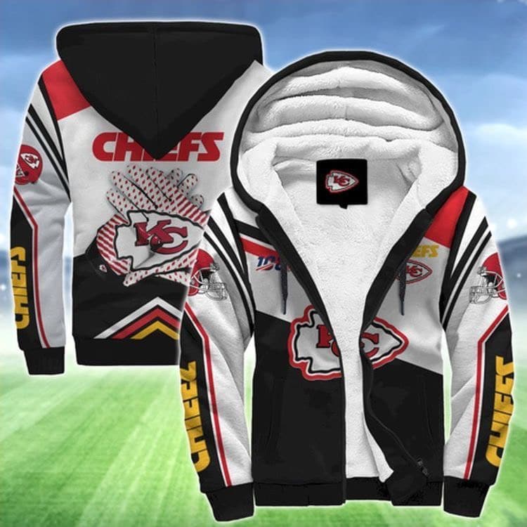 Kansas City Chiefs A0 Fleece Jacket 1 Kansas City Chiefs A0 Fleece Jacket